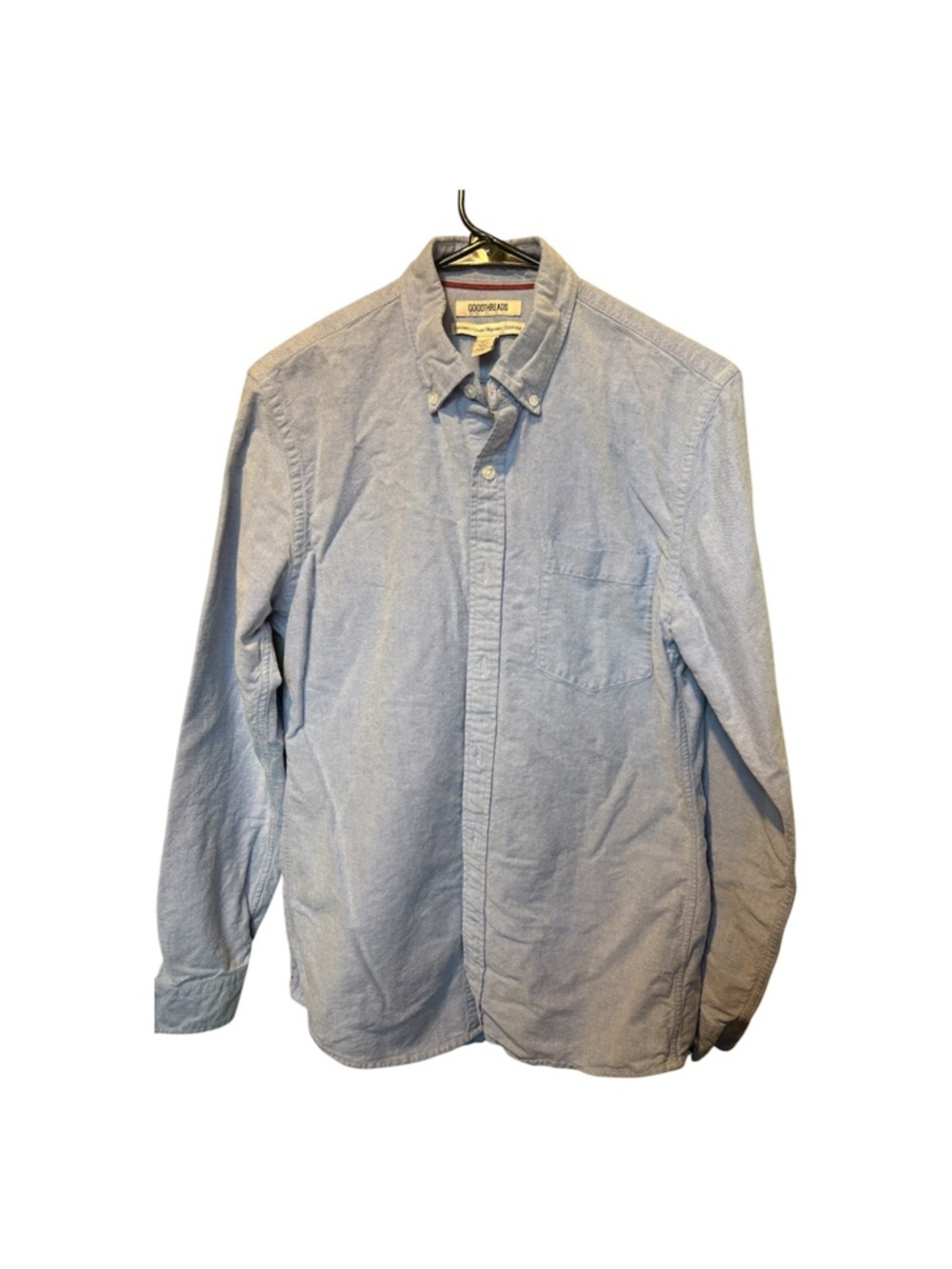Goodthreads Light Blue Long Sleeve Button-Down Shirt